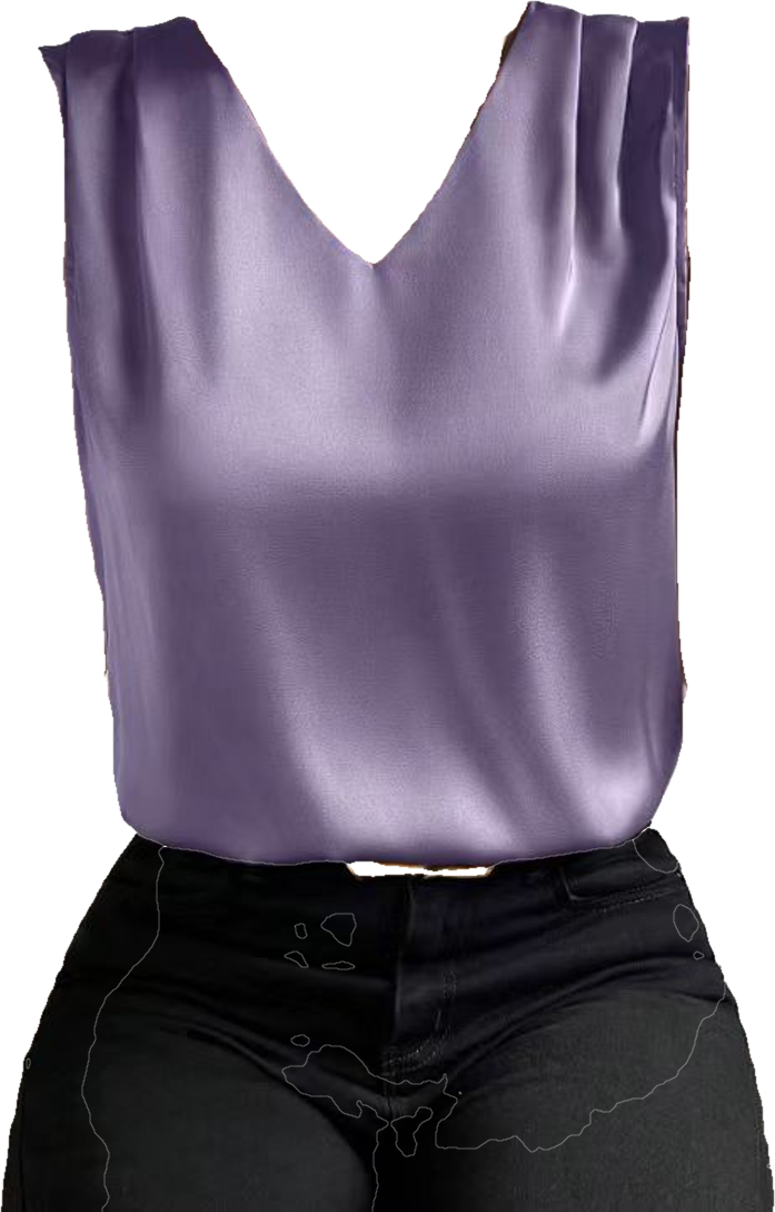 2026 Amazon European and American Cross-Border Women's Clothing Satin Suit Sleeveless Elegant Commuter Vest Base Top (Preprocessed)