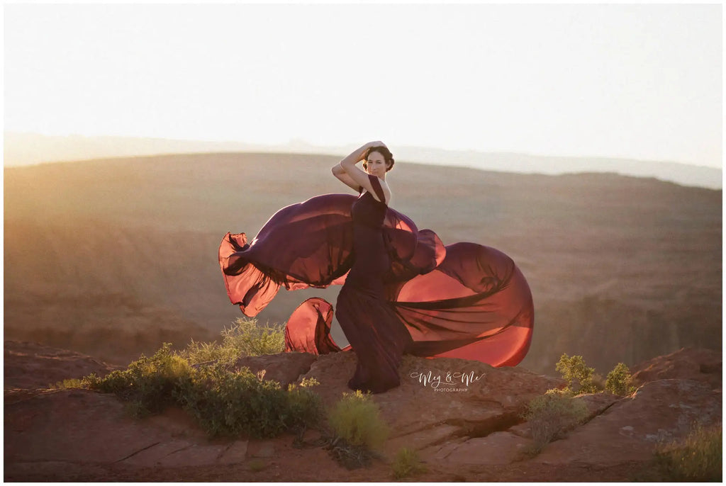 Long Maternity Photography Props Pregnancy Dress For Photo Shooting Off Shoulder Pregnant Dresses For Women Maxi Maternity Gown