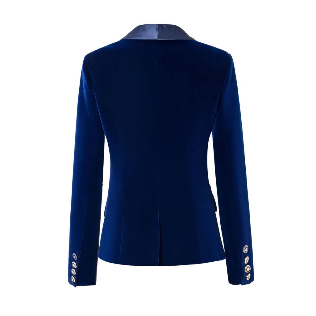 HarleyFashion Velvet Blazer | Virtual Try-On via Strylez App | Sleek New Zealand Fall & Spring