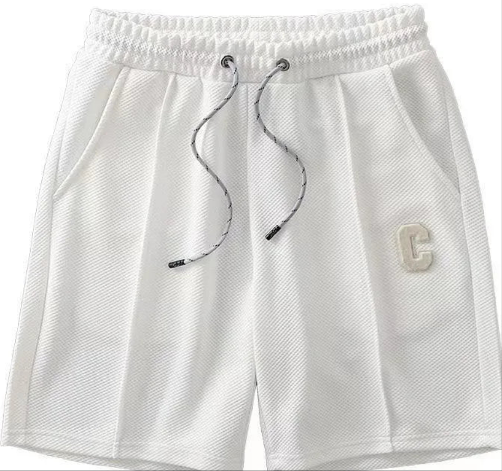 Men's Breathable Waffle Shorts - Cool, Loose Summer Fit, New Zealand | Strylez App Virtual Try-On