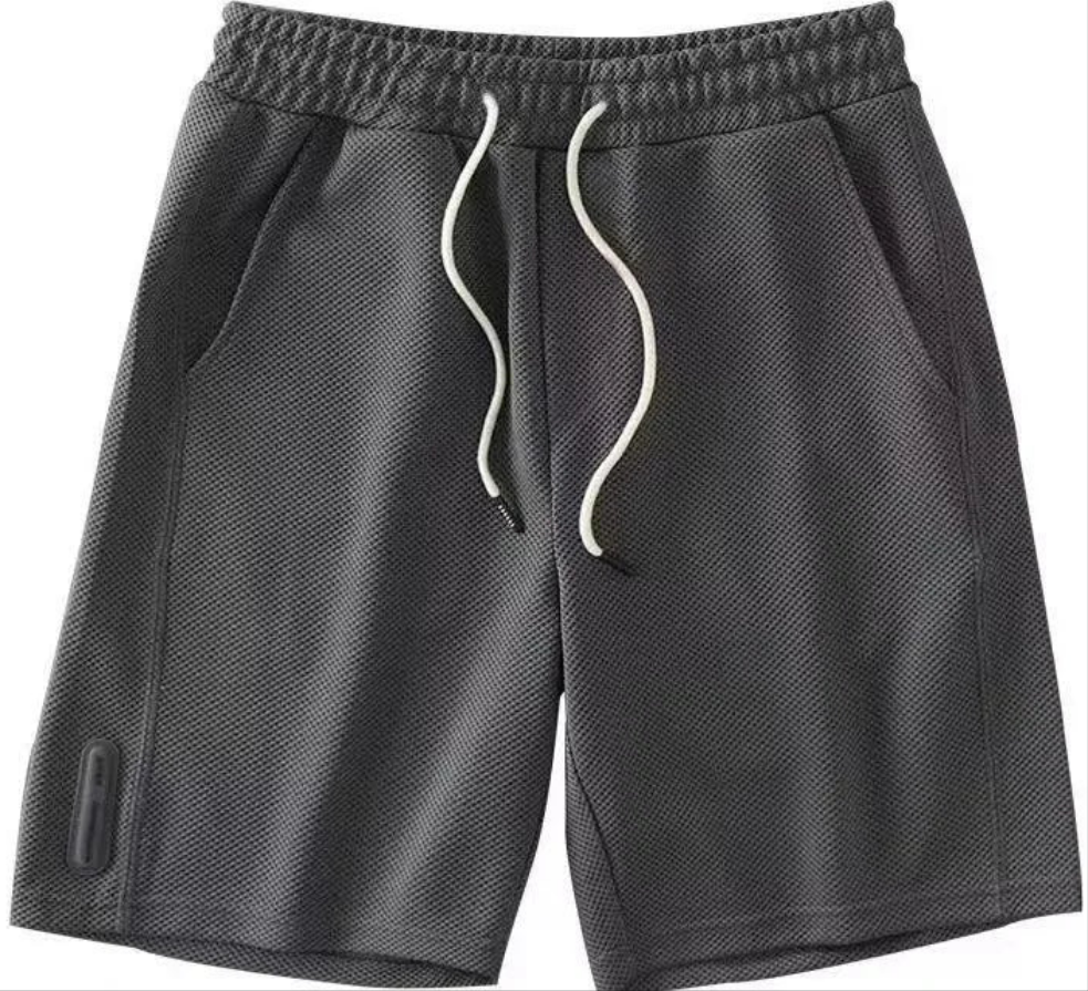 Men's Breathable Waffle Shorts - Cool Summer Casual Wear for New Zealand | Strylez Virtual Try-On
