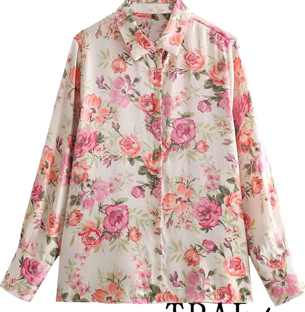 Buy Confidently: Try TRAFZA Vintage Blouse Virtually to Find Your Perfect Style!