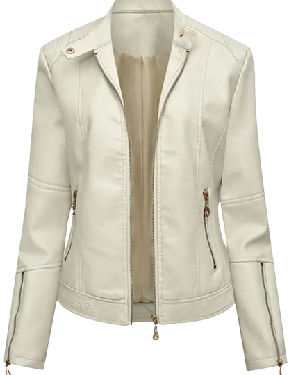 Stylish Women’s Leather Biker Jacket Virtually—Find Your Perfect Fit!