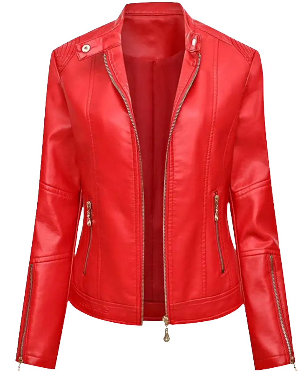 New Zealand Leather Moto Jacket for Women & Men | Strylez Virtual Try-On App