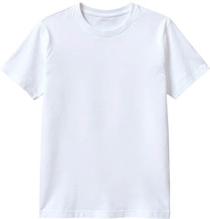 Stylish round neck and a regular fit t-shirt with slight stretch for comfort