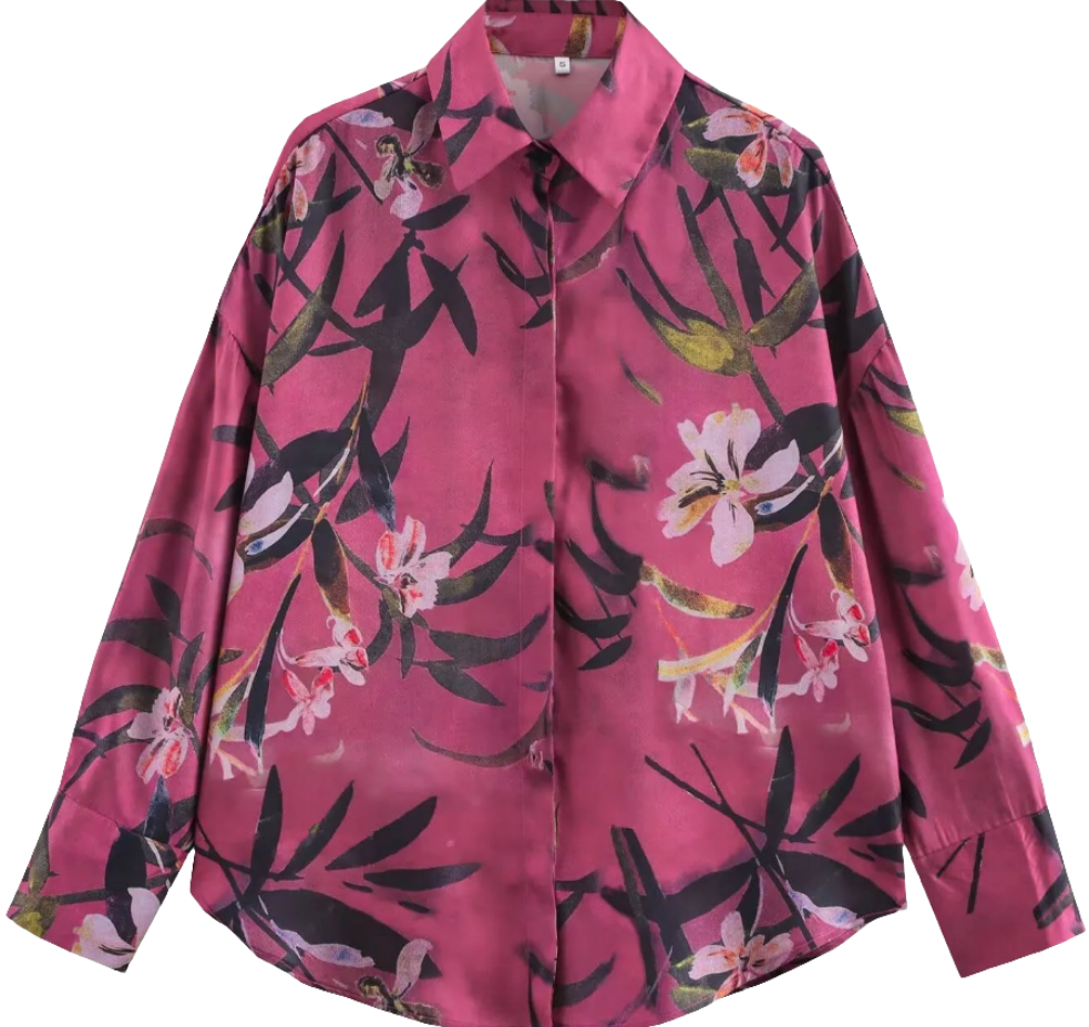DEEABAE Satin Shirt – Virtual Try-On with Strylez App | NZ Fashion, Women's Satin Top