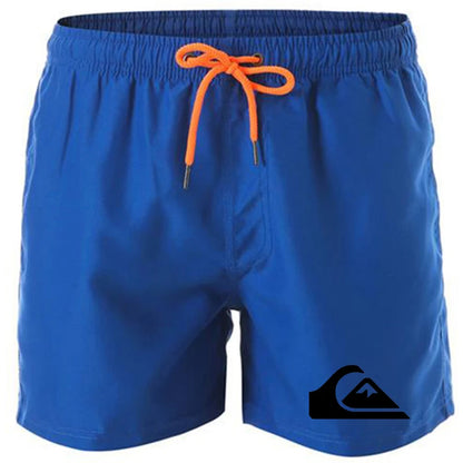 Men’s Quick-Dry Summer Beach Board Shorts – Sporty Swim Trunks for Surfing and Swimming