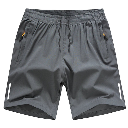 Men’s Quick-Dry Summer Board Shorts with Zipper Pockets – Perfect for Gym, Beach & Running