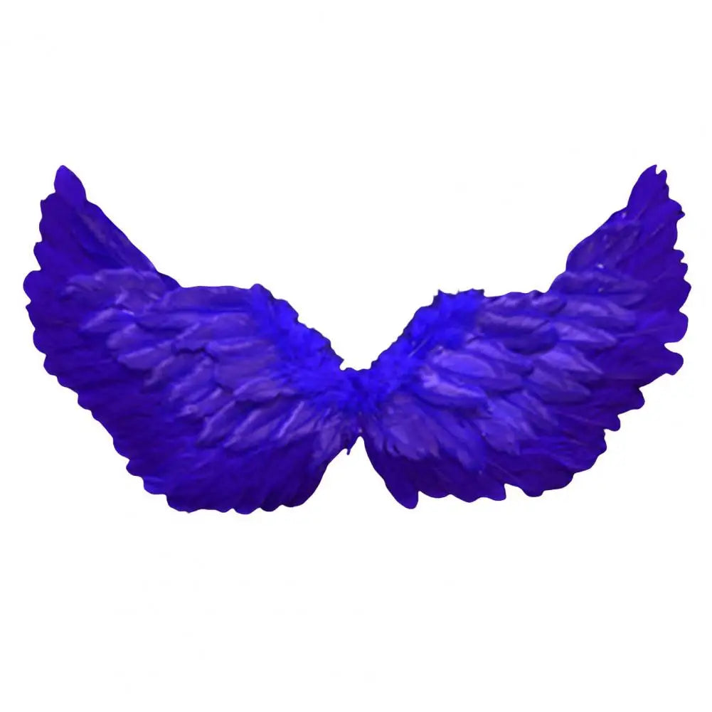 Angel Wings Colorful Feather Wings for Photography Props Cosplay Elastic Straps Kids Adult Wedding Halloween Christmas Birthday