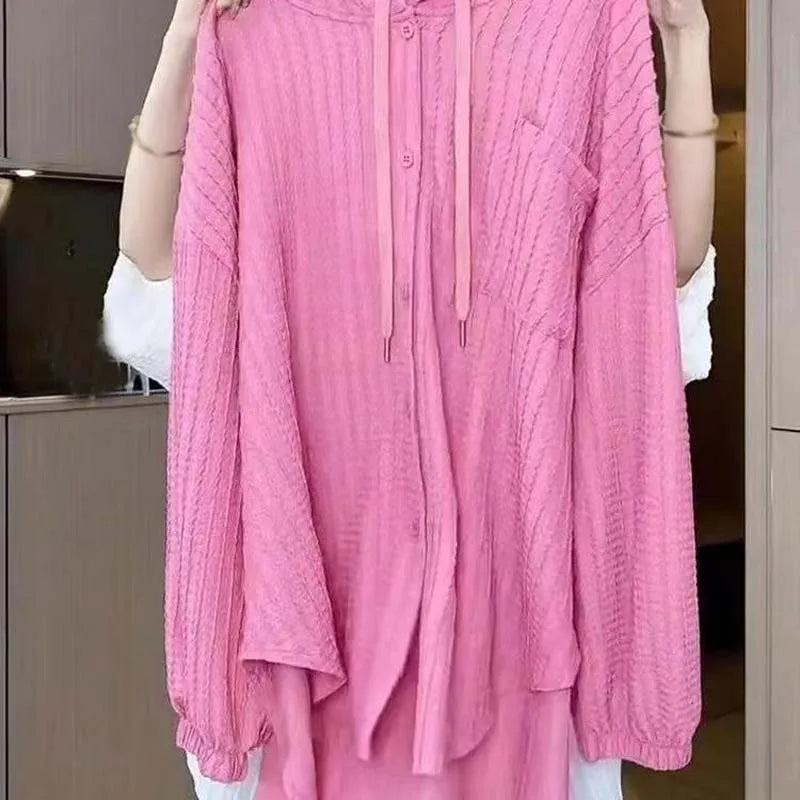 New casual loose maternity shirt