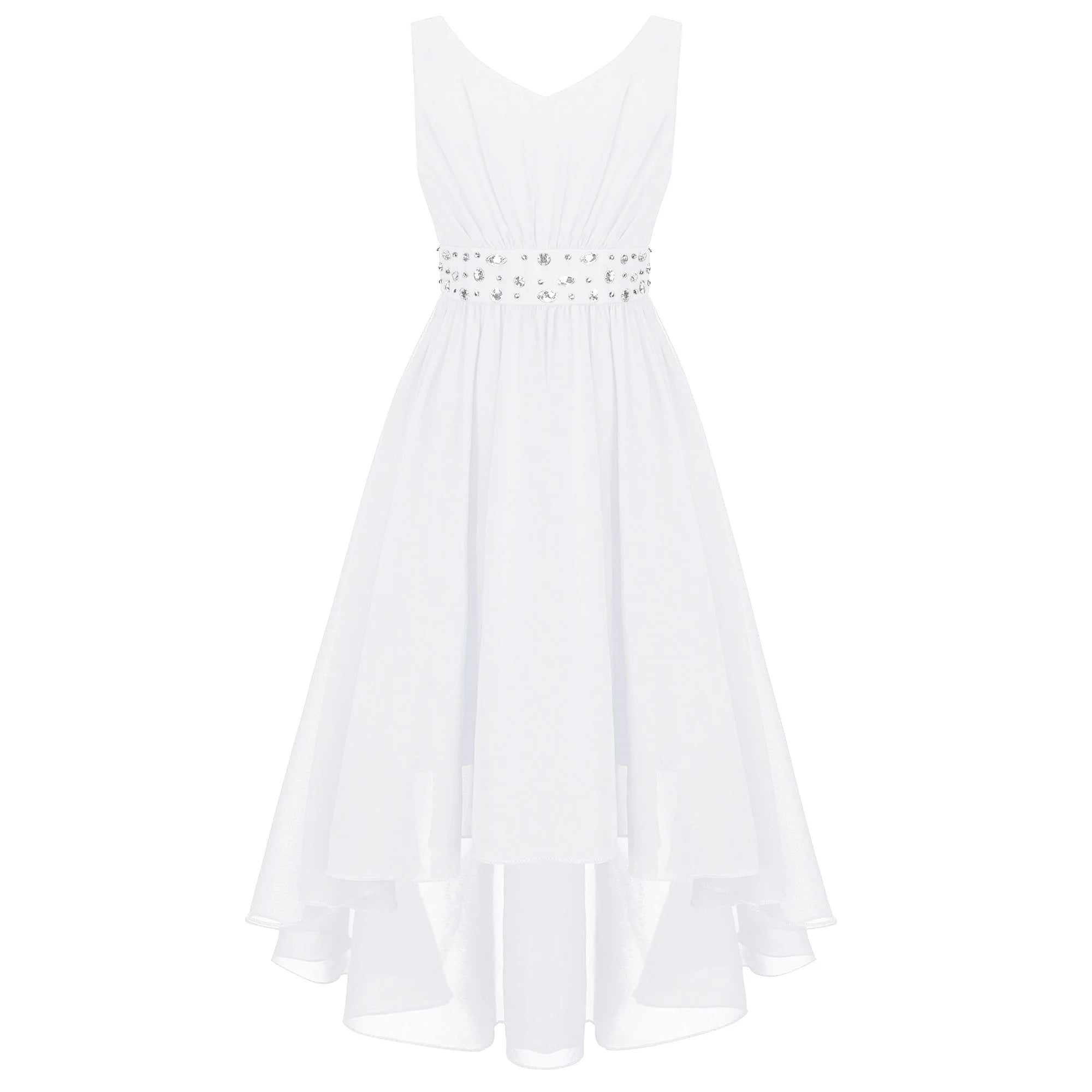 Shiny Beaded Party Dress for Girls – Virtual Try-On with Strylez App | New Zealand (NZ)