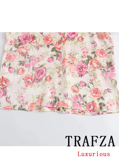 Buy Confidently: Try TRAFZA Vintage Blouse Virtually to Find Your Perfect Style!