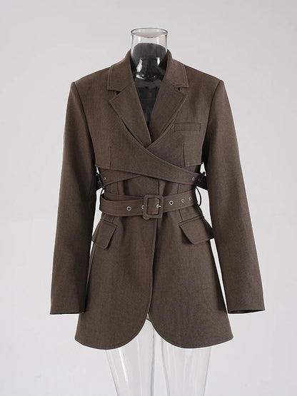 Try On the 2025 BZVW Blazer Virtually – Stylish, Belted, and Perfect for Autumn!