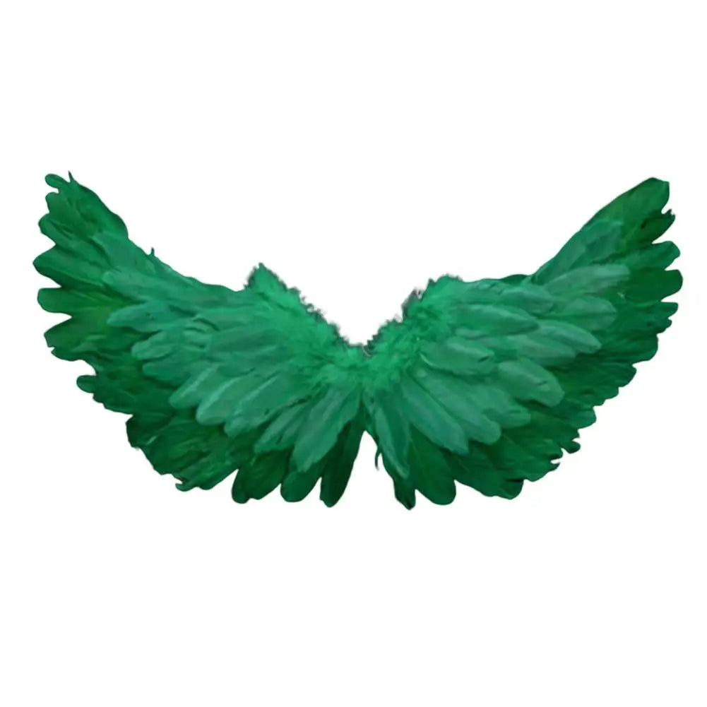 Angel Wings Colorful Feather Wings for Photography Props Cosplay Elastic Straps Kids Adult Wedding Halloween Christmas Birthday