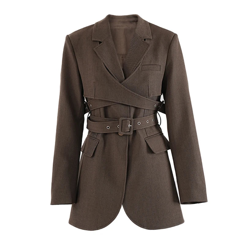 2025 BZVW Blazer – Virtual Try-On with Strylez App | New Zealand Belted, Stylish Autumn Jacket