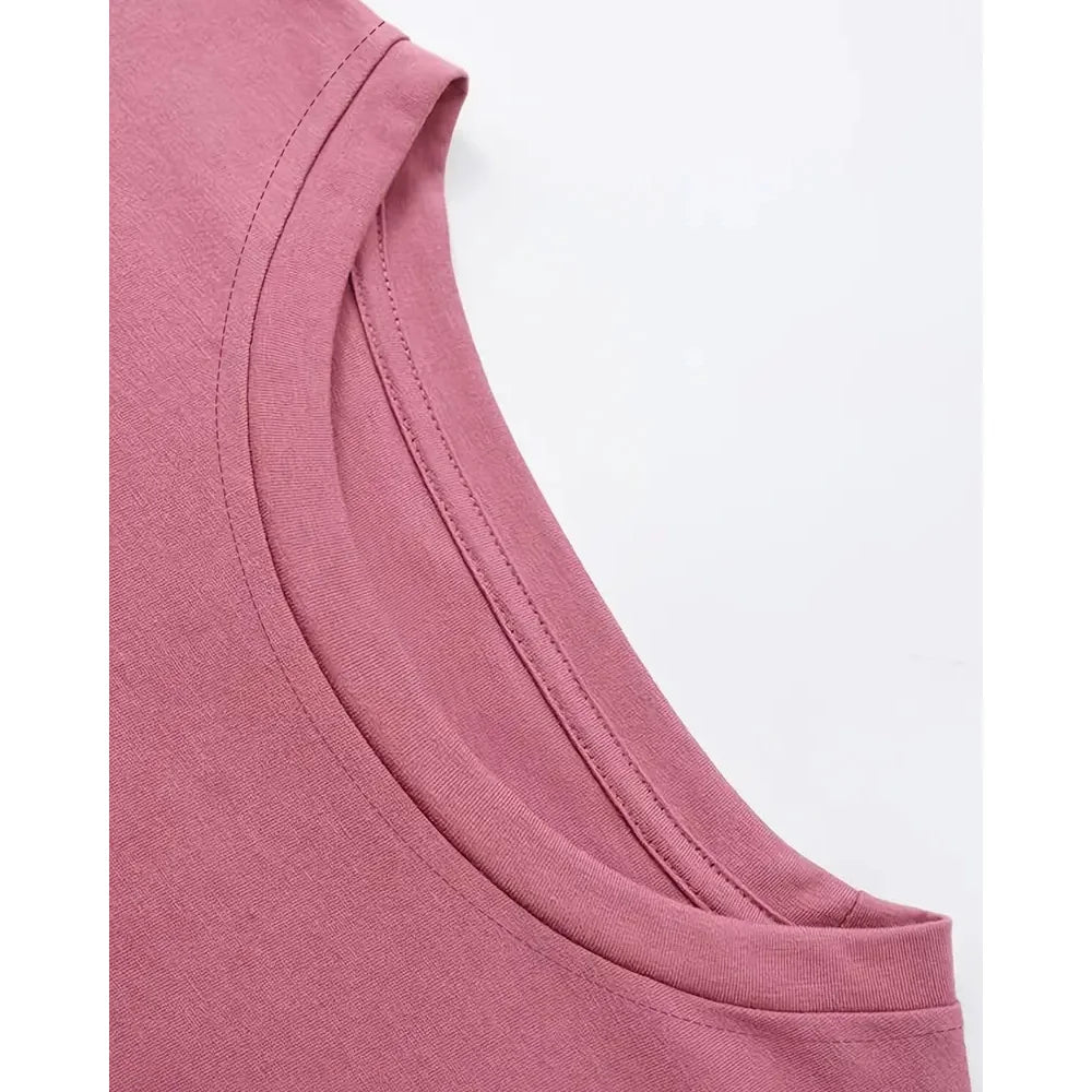 Plus Size Women’s T‑Shirt 2024 Summer Heart & Dog Footprint Print—Soft Elastic Casual Top, NZ Street Fashion | Strylez Virtual Try‑On