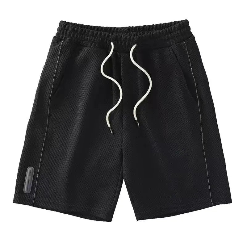 Men's Breathable Waffle Shorts - Cool Summer Casual Wear for New Zealand | Strylez Virtual Try-On