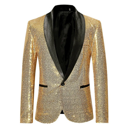Sparkly Sequin Blazer for Men – Try On Virtually & Buy Confidently!