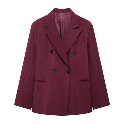 UNIZERA’s red suit set—see how it fits you with our fun virtual try-on app!