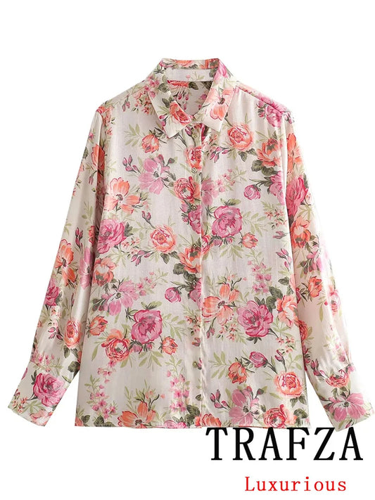 Buy Confidently: Try TRAFZA Vintage Blouse Virtually to Find Your Perfect Style!