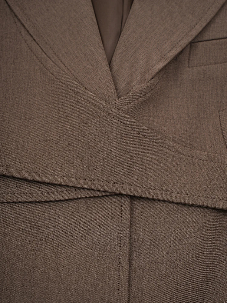 Try On the 2025 BZVW Blazer Virtually – Stylish, Belted, and Perfect for Autumn!