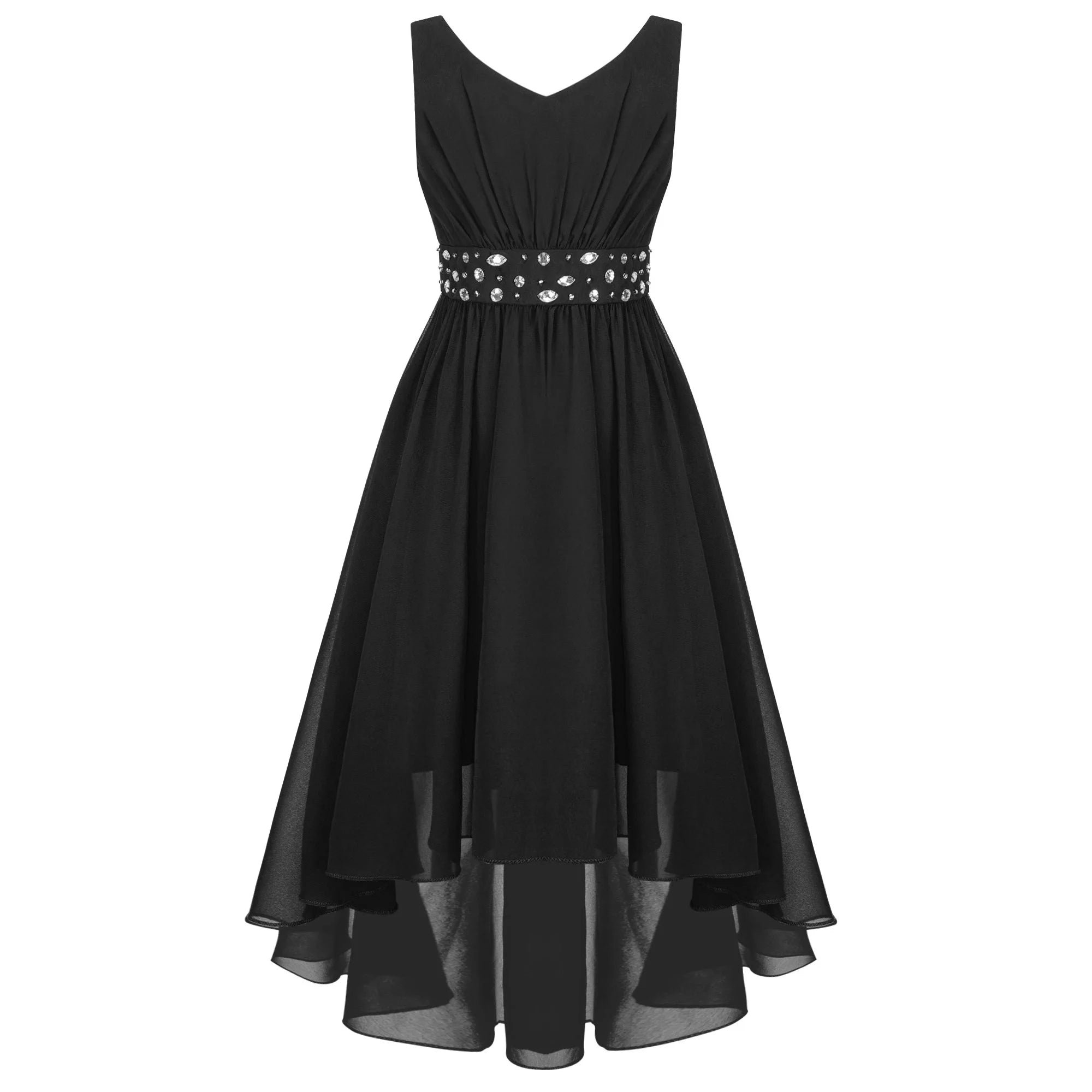 Shiny Beaded Party Dress for Girls – Virtual Try-On with Strylez App | New Zealand (NZ)