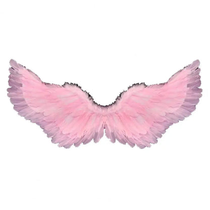 Angel Wings Colorful Feather Wings for Photography Props Cosplay Elastic Straps Kids Adult Wedding Halloween Christmas Birthday