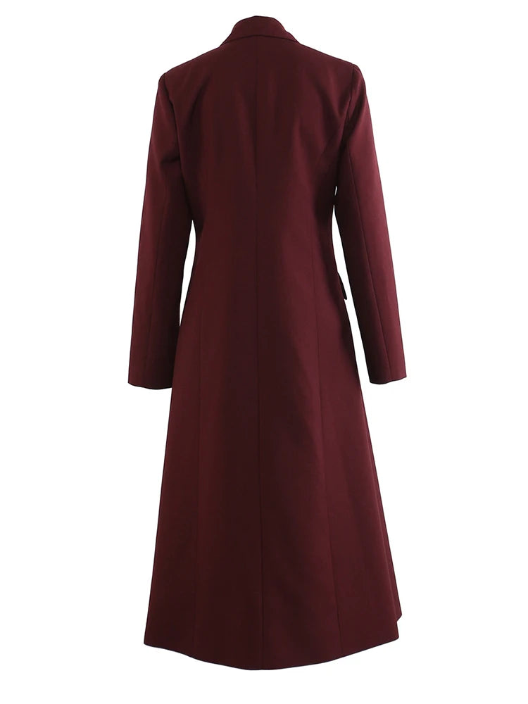 EAM Red Blazer - Women's Red Blazer Spring Fashion, Virtual Try-On with Strylez App (NZ)