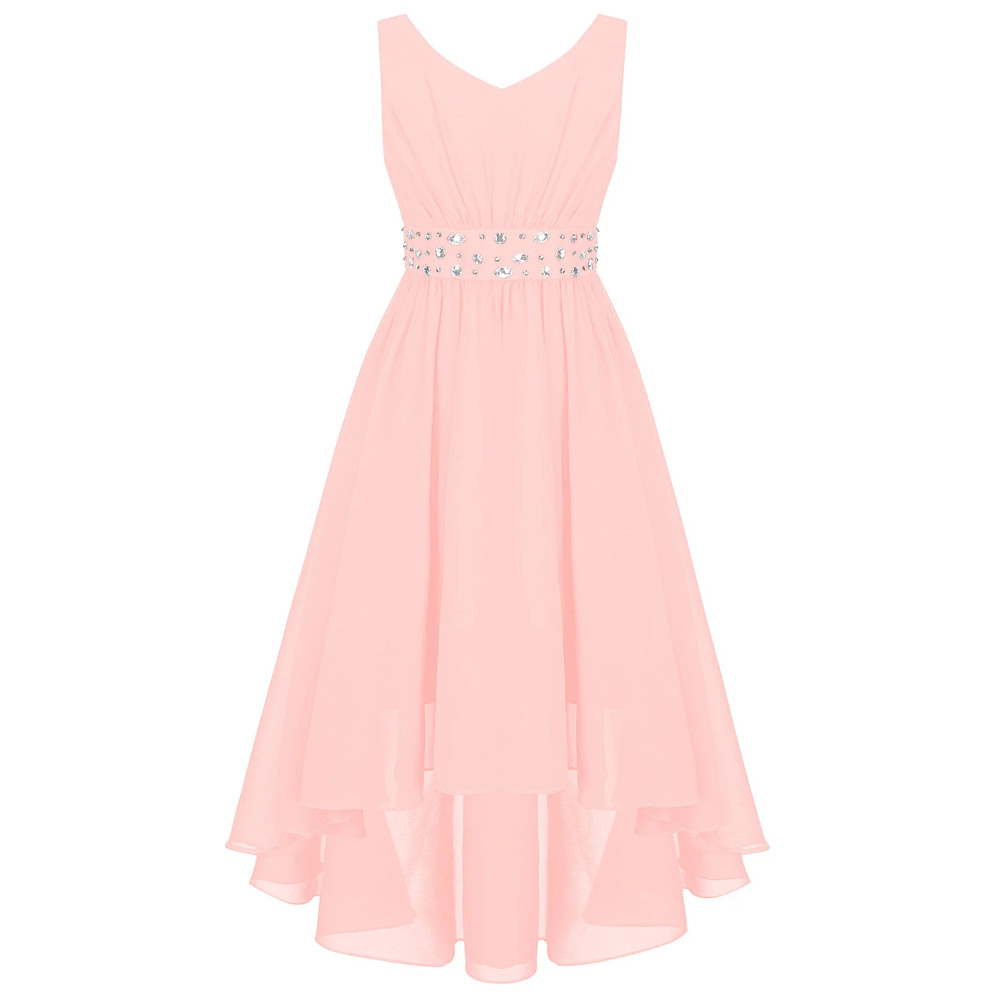 Shiny Beaded Party Dress for Girls – Virtual Try-On with Strylez App | New Zealand (NZ)