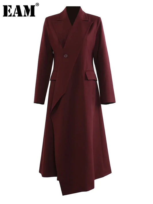 Try On the Stylish EAM Red Blazer Virtually — Your New Favorite Spring Look!