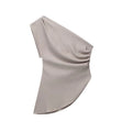 New Zealand 2023 Asymmetric Off-Shoulder T‑Shirt | Trendy Women's Top | Strylez Virtual Try-On