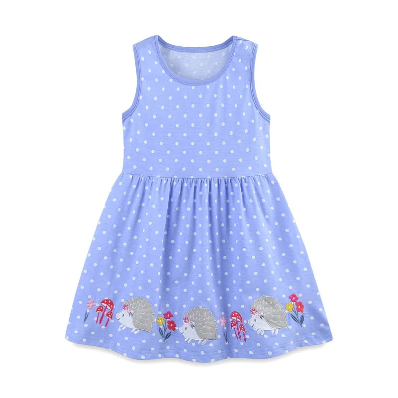 Summer Princess Dresses with Cute Embroidery -Try Virtually,  Buy Confidently!
