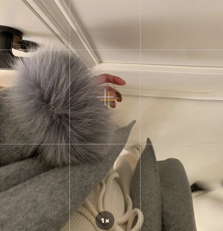 Try On This Chic Double-Sided Wool Fur Coat Online using Our Virutal Mirror — Warmth Meets Glamour!