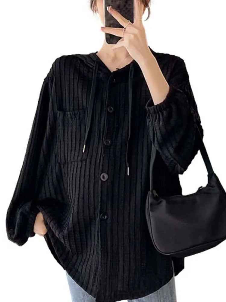 New casual loose maternity shirt