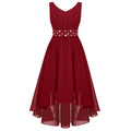 Shiny Beaded Party Dress for Girls – Virtual Try-On with Strylez App | New Zealand (NZ)
