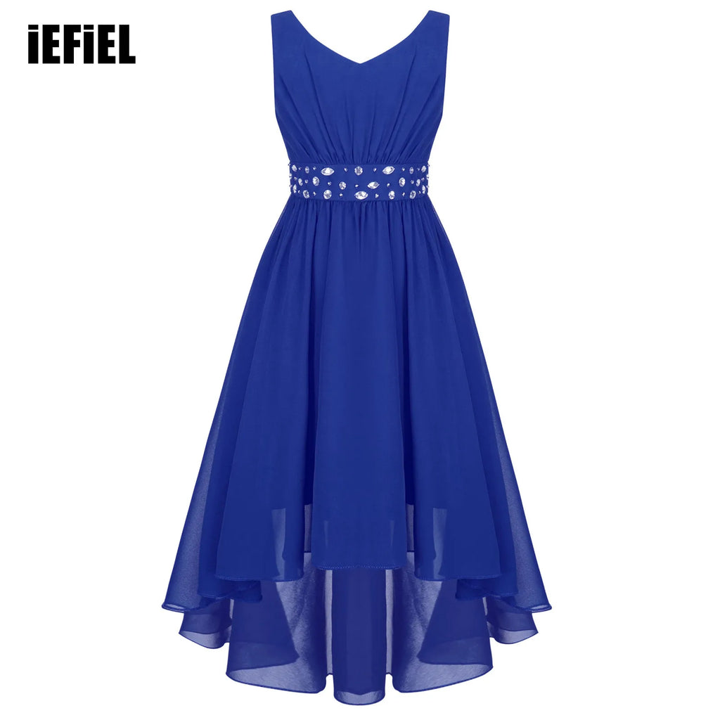Shiny Beaded Party Dress for Girls – Virtual Try-On with Strylez App | New Zealand (NZ)
