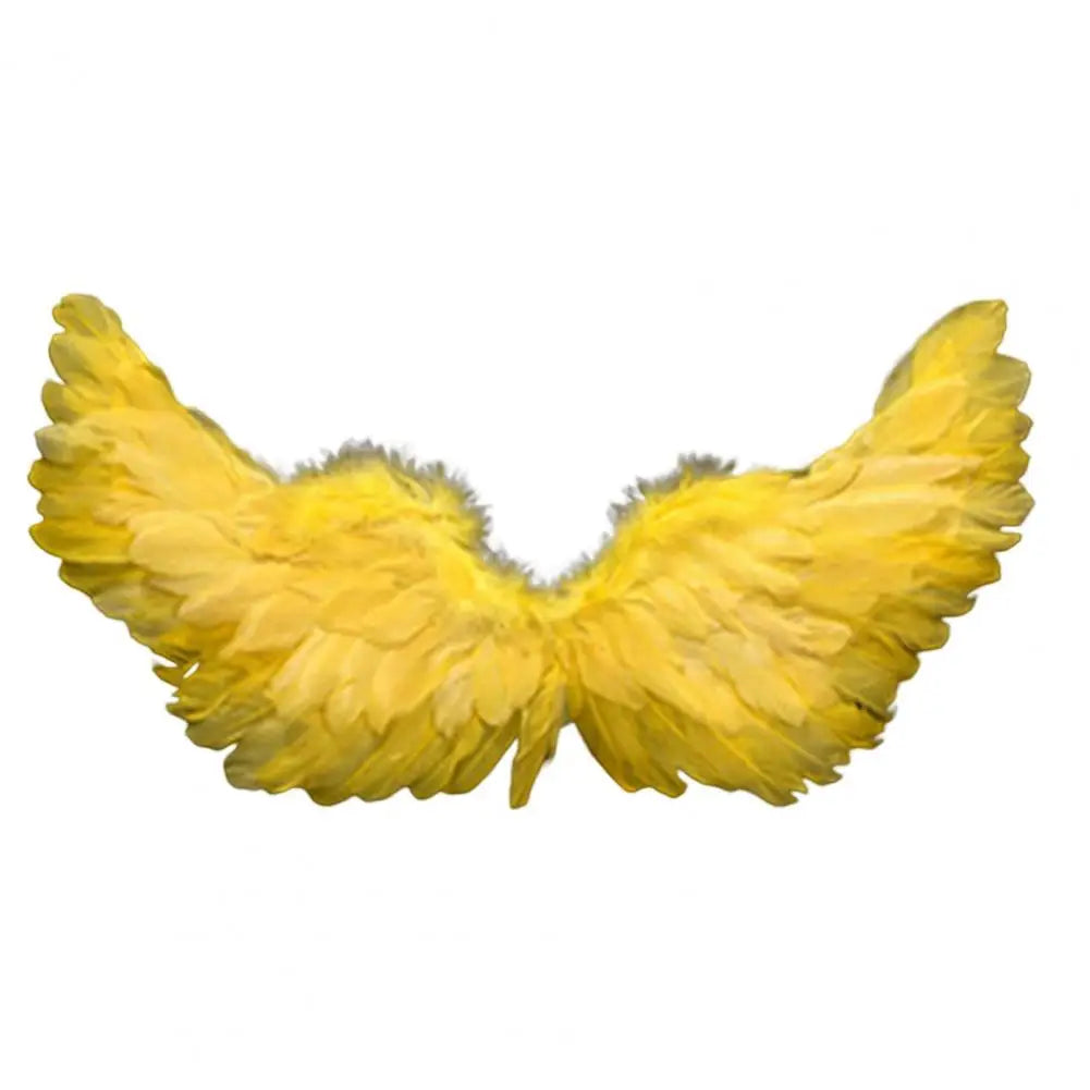 Angel Wings Colorful Feather Wings for Photography Props Cosplay Elastic Straps Kids Adult Wedding Halloween Christmas Birthday