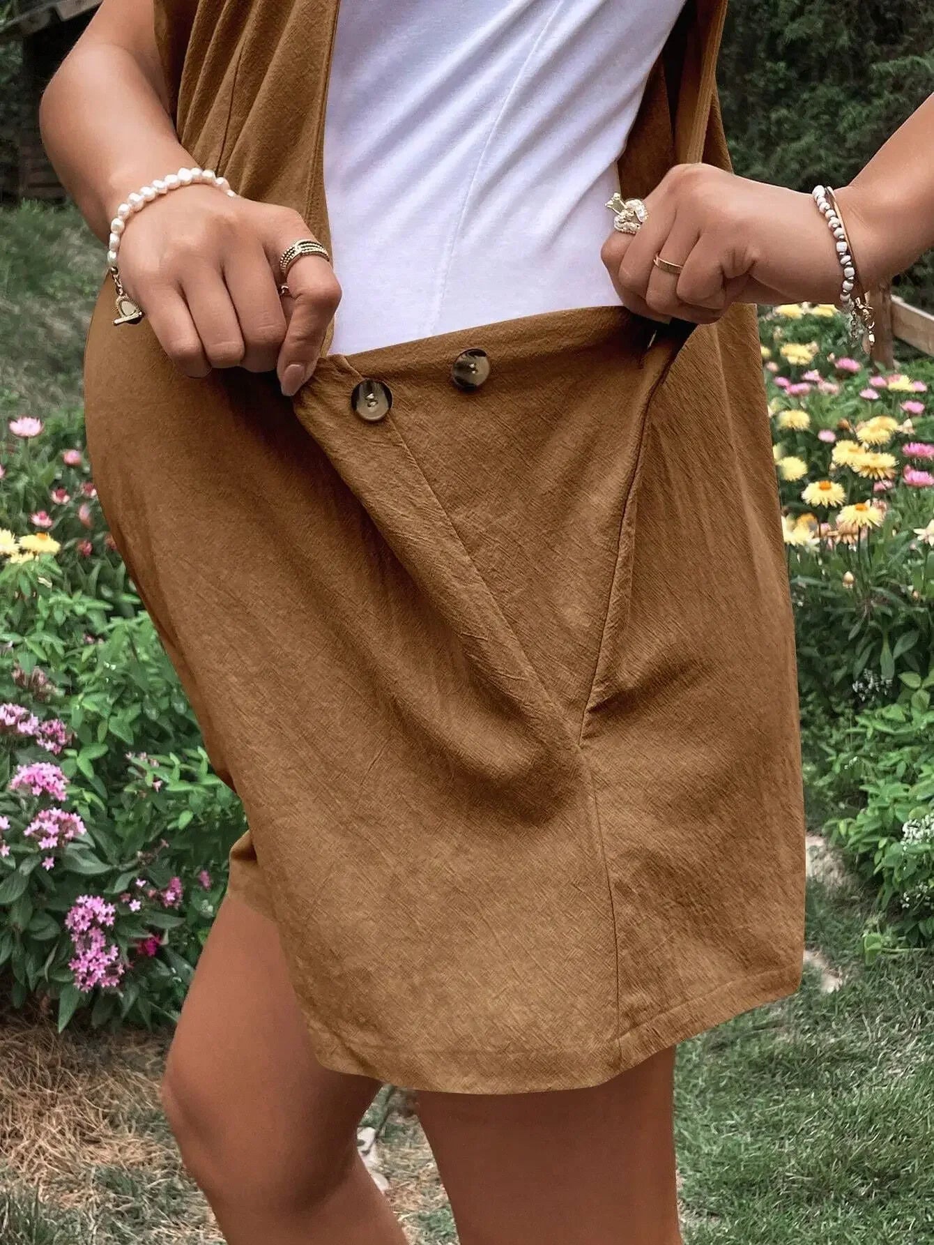 Maternity Jumpsuits Knee-length Plus Size Summer Fashion Pregnant Woman Rompers Solid Color Pregnancy Overalls Cotton Clothes