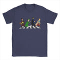 Captain Haddock Cartoon Tee - 100% Cotton, Round Neck Short Sleeve Men’s T‑Shirt 6XL | New Zealand | Strylez Virtual Try-On