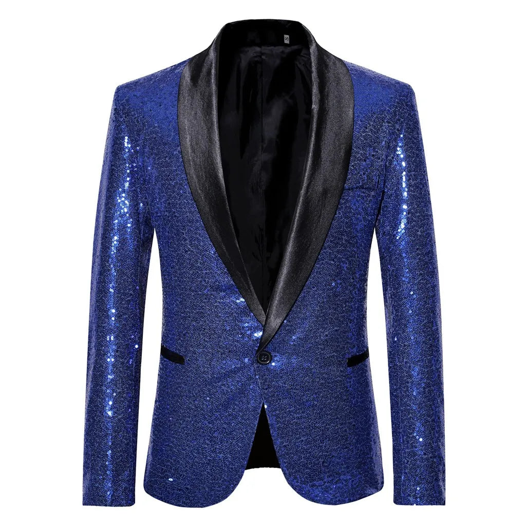 Sparkly Sequin Blazer for Men – Try On Virtually & Buy Confidently!