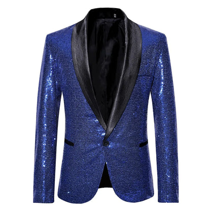 Sparkly Sequin Blazer for Men – Try On Virtually & Buy Confidently!