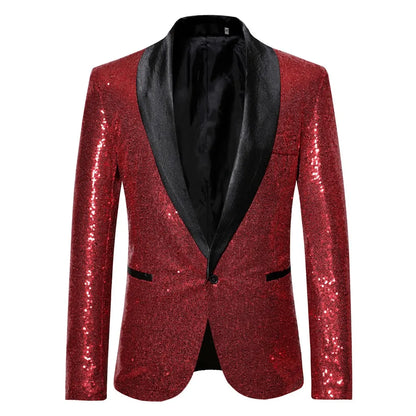 Sparkly Sequin Blazer for Men – Try On Virtually & Buy Confidently!