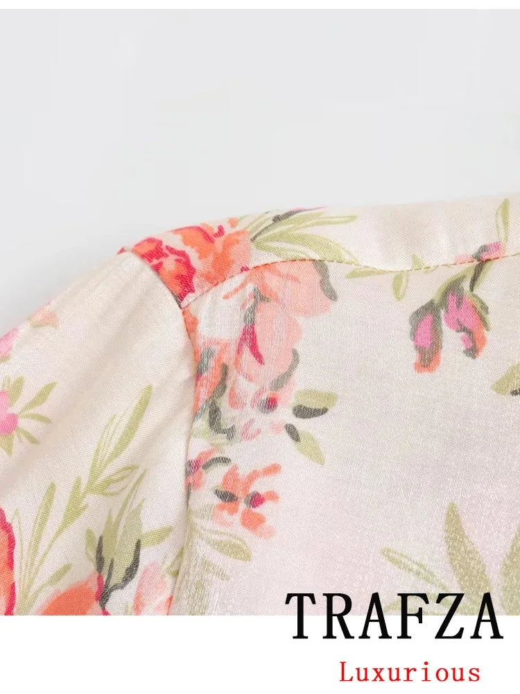 TRAFZA Vintage Blouse – Virtual Try-On with Strylez App (New Zealand) | Online Women's Vintage Top