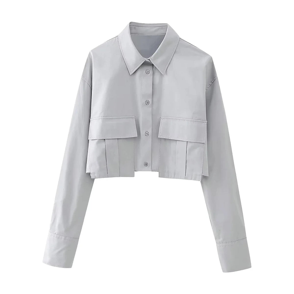 Grey Windbreaker Shirt - Strylez Virtual Try-On App (NZ) | Lightweight Jacket, Online Fashion NZ