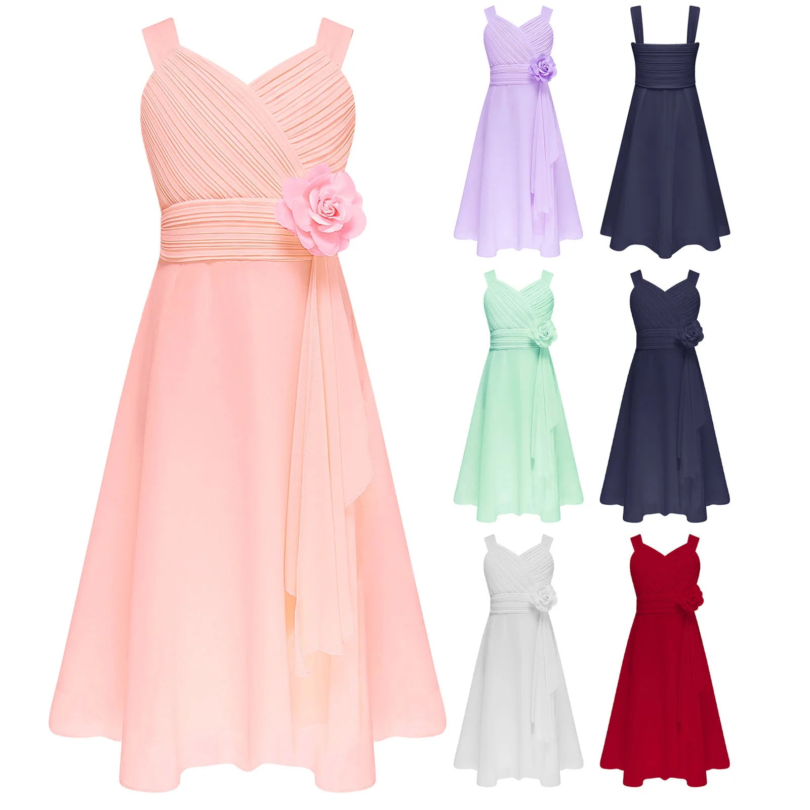 Elegant Girls Party Dress – Virtual Try-On with Strylez App | Kids Party Dresses NZ, New Zealand