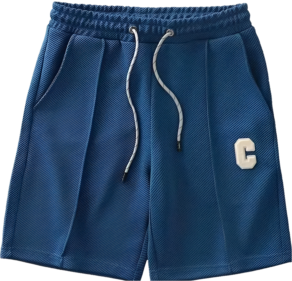 Men's Breathable Waffle Shorts – Summer Casual, Loose Fit, Cool Style | New Zealand | Strylez Virtual Try-On