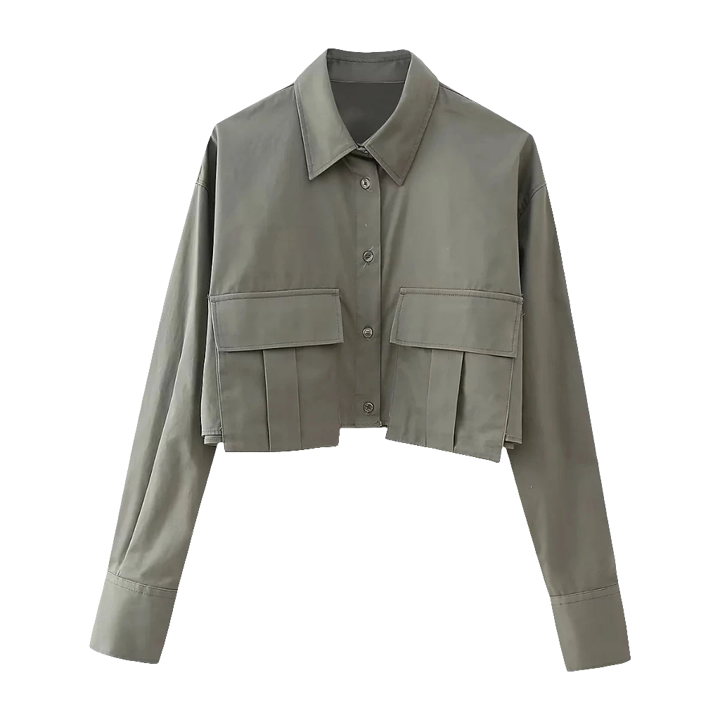 Dark Gray Windbreaker Shirt – Find Your Style & Buy Confidently with Virtual Try-On!