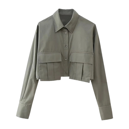 Dark Gray Windbreaker Shirt – Find Your Style & Buy Confidently with Virtual Try-On!