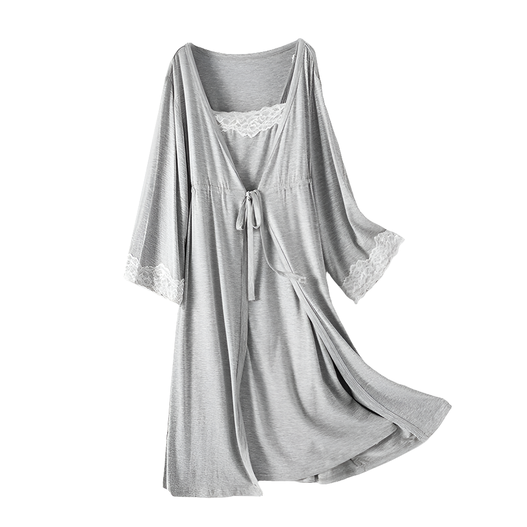 Maternity Robe For Hospital Nightgown Pregnant Women Nursing Nightwear Pajama Lace Sleepwear Ropa Mujer Embarazada Premama Suits