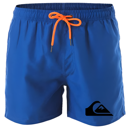 Men’s Quick-Dry Summer Beach Board Shorts – Sporty Swim Trunks for Surfing and Swimming